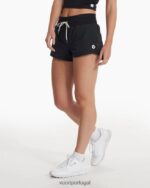 preto brisa marinha curta mulheres Vuori 68NJ8J196 roupas - Image 2