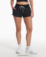 preto brisa marinha curta mulheres Vuori 68NJ8J196 roupas