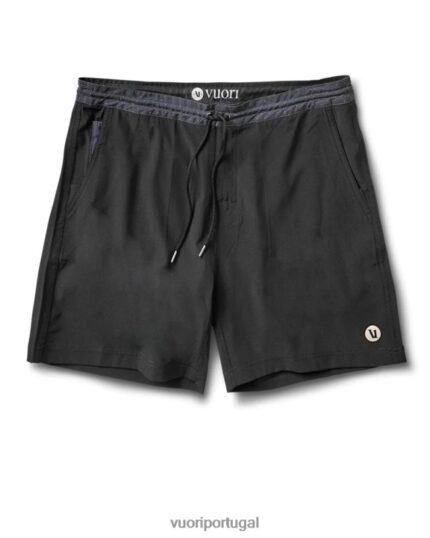 preto calção baiano homens Vuori 68NJ8J802 roupas