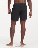 preto calção de banho de pico homens Vuori 68NJ8J786 roupas - Image 5