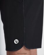 preto calção de cruzeiro homens Vuori 68NJ8J771 roupas - Image 3
