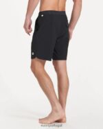 preto calção de cruzeiro homens Vuori 68NJ8J771 roupas - Image 5