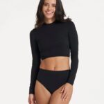 preto colheita de dunas mulheres Vuori 68NJ8J375 roupas