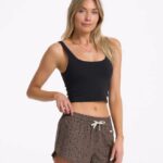 preto colheita diária mulheres Vuori 68NJ8J28 roupas