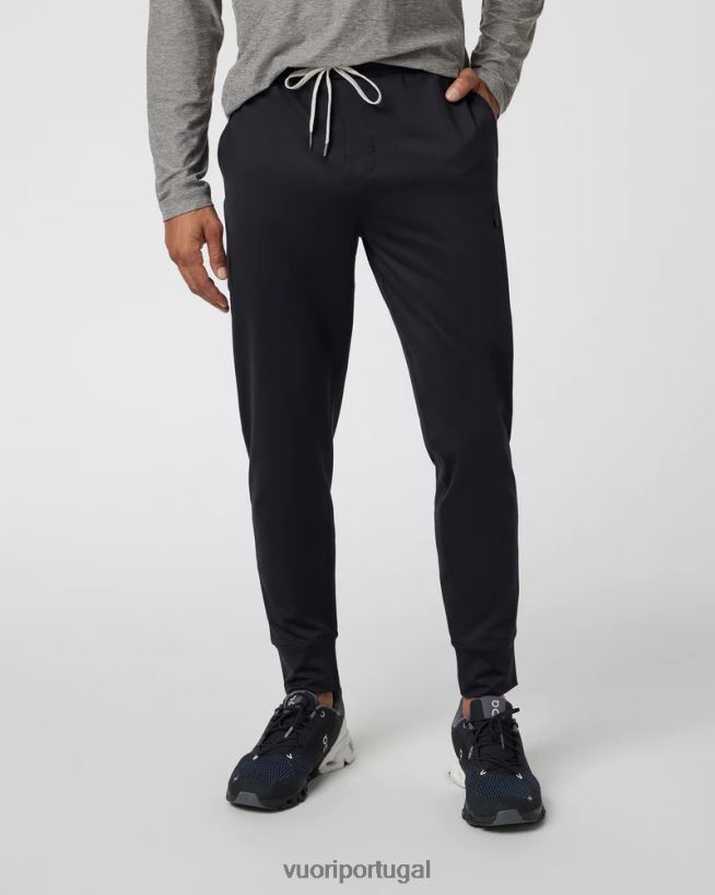 preto corredor de desempenho de domingo homens Vuori 68NJ8J869 roupas - Image 2