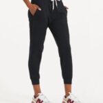 preto corredor de desempenho mulheres Vuori 68NJ8J299 roupas