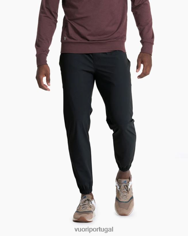 preto corredor de frota homens Vuori 68NJ8J884 roupas - Image 2