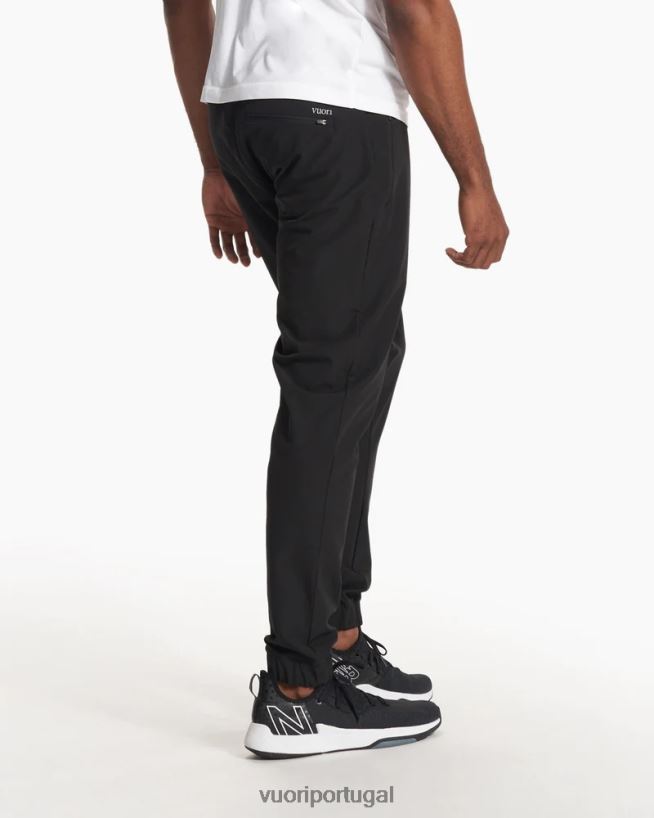 preto corredor de trânsito homens Vuori 68NJ8J877 roupas - Image 5