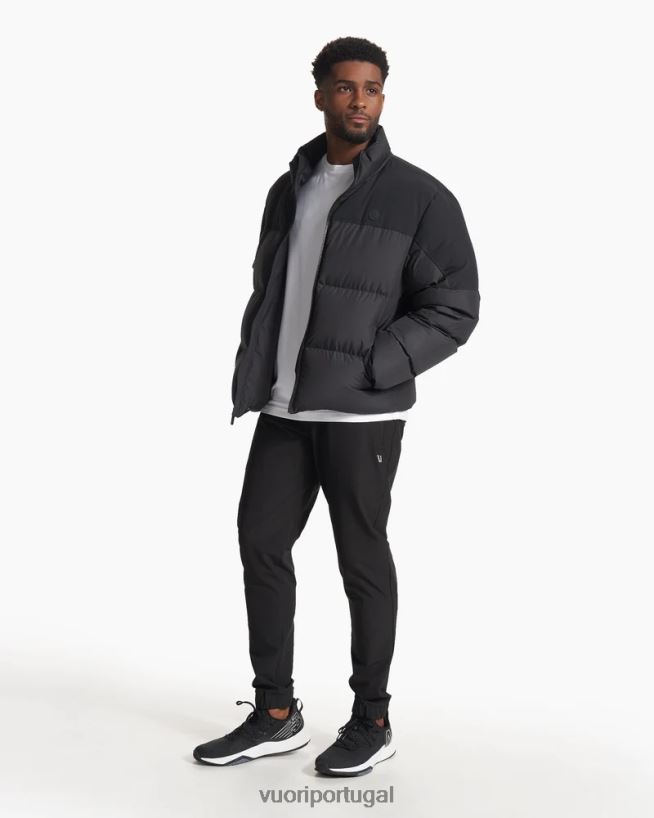 preto corredor de trânsito homens Vuori 68NJ8J877 roupas - Image 6