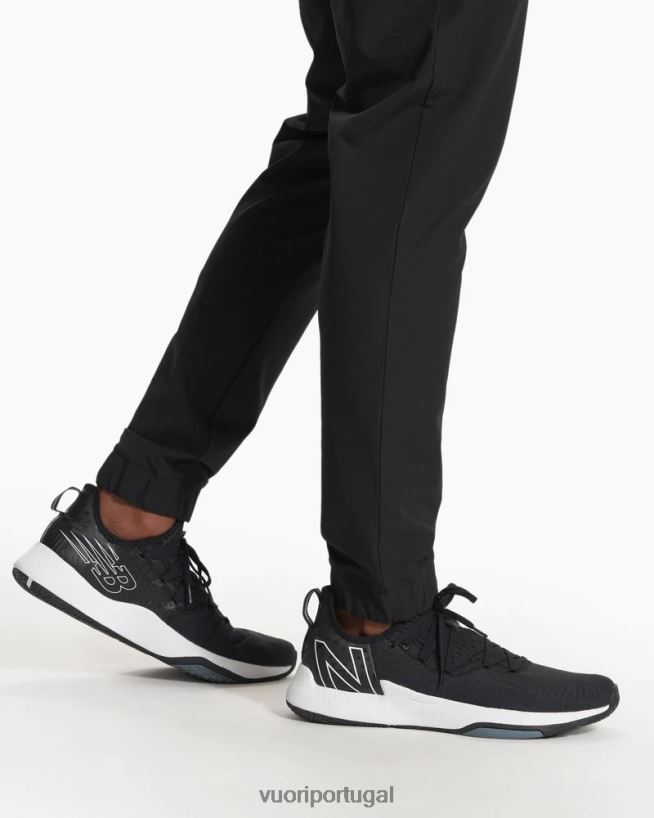 preto corredor de trânsito homens Vuori 68NJ8J877 roupas - Image 7