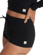 preto duna baixinha mulheres Vuori 68NJ8J215 roupas - Image 3