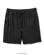 preto elevar kore curto homens Vuori 68NJ8J719 roupas