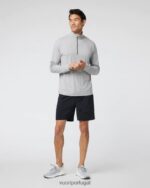 preto elevar kore curto homens Vuori 68NJ8J719 roupas - Image 3
