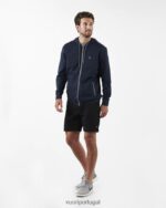 preto ponto curto homens Vuori 68NJ8J716 roupas - Image 4