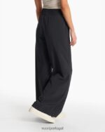 preto vila larga mulheres Vuori 68NJ8J348 roupas - Image 4