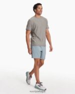 sombra core curto homens Vuori 68NJ8J633 roupas - Image 4