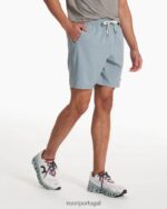 sombra core curto homens Vuori 68NJ8J633 roupas - Image 5
