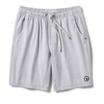 textura de linho platinado core curto 9" homens Vuori 68NJ8J678 roupas