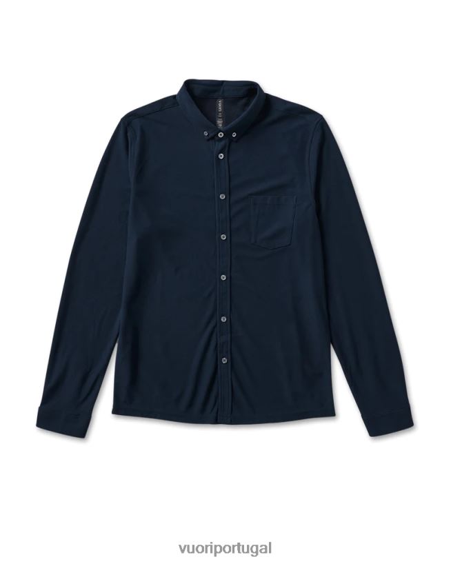 tinta_botao_as_de_manga_comprida_homens_vuori_68nj8j536_roupas.jpg tinta botão ás de manga comprida homens Vuori 68NJ8J536 roupas - Image 1