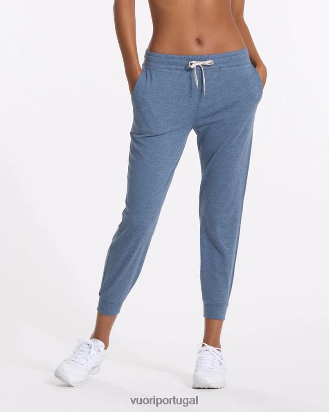 urze azul claro corredor de desempenho mulheres Vuori 68NJ8J300 roupas - Image 1