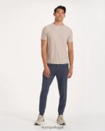 urze azul jogger ponto performance homens Vuori 68NJ8J872 roupas - Image 6