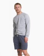 urze azul moletom austin homens Vuori 68NJ8J757 roupas - Image 3