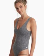 urze cinza body halo mulheres Vuori 68NJ8J106 roupas - Image 3