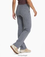 urze cinza calça flare com perna larga halo mulheres Vuori 68NJ8J340 roupas - Image 4