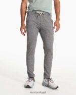 urze cinza calça performance ponto homens Vuori 68NJ8J806 roupas - Image 2