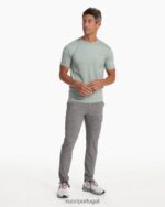 urze cinza calça performance ponto homens Vuori 68NJ8J806 roupas - Image 4