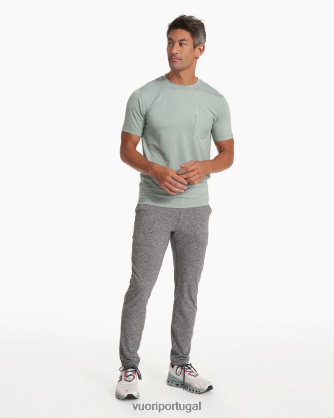 urze cinza calça performance ponto homens Vuori 68NJ8J806 roupas - Image 4