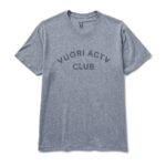 urze cinza camiseta do clube actv homens Vuori 68NJ8J512 roupas