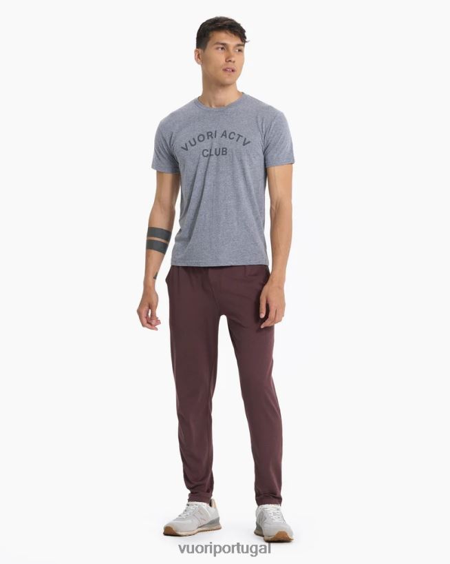 urze cinza camiseta do clube actv homens Vuori 68NJ8J512 roupas - Image 5