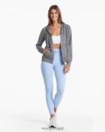 urze cinza moletom com capuz halo 2.0 mulheres Vuori 68NJ8J138 roupas - Image 5