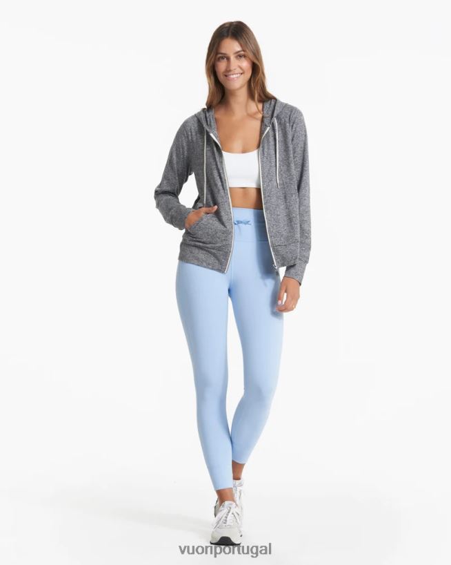 urze cinza moletom com capuz halo 2.0 mulheres Vuori 68NJ8J138 roupas - Image 5
