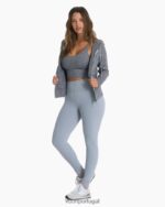 urze cinza moletom com capuz halo 2.0 mulheres Vuori 68NJ8J138 roupas - Image 8