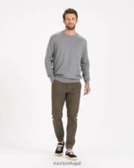 urze cinza suéter fluente homens Vuori 68NJ8J581 roupas - Image 4
