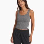 urze cinza tanque essencial halo mulheres Vuori 68NJ8J62 roupas