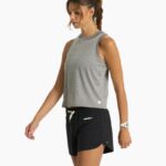 urze cinza topo de energia mulheres Vuori 68NJ8J47 roupas