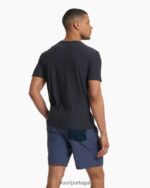 urze de carvão camiseta strato tech homens Vuori 68NJ8J467 roupas - Image 4