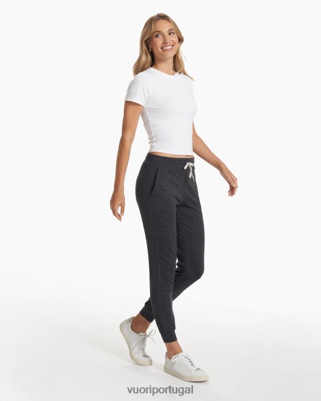 urze de carvão corredor de desempenho mulheres Vuori 68NJ8J290 roupas - Image 2