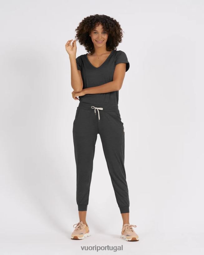 urze de carvão macacão o dia todo mulheres Vuori 68NJ8J361 roupas - Image 1