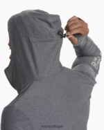 urze de carvão moletom com capuz uluwatu 23 homens Vuori 68NJ8J607 roupas - Image 3