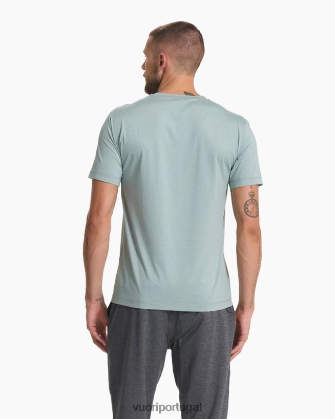 urze de Netuno camiseta de desempenho tradewind homens Vuori 68NJ8J477 roupas - Image 5