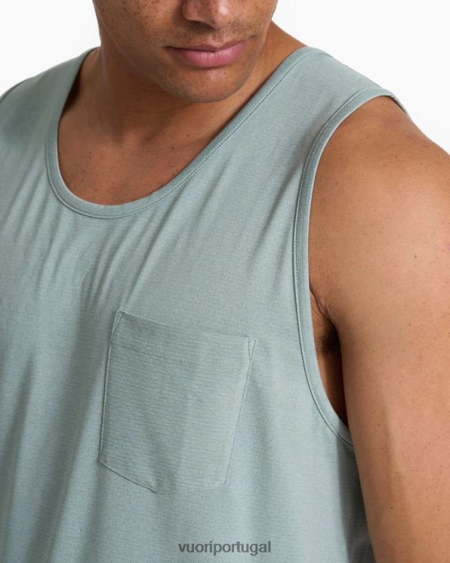 urze de Netuno tanque de desempenho de ventos alísios homens Vuori 68NJ8J457 roupas - Image 3