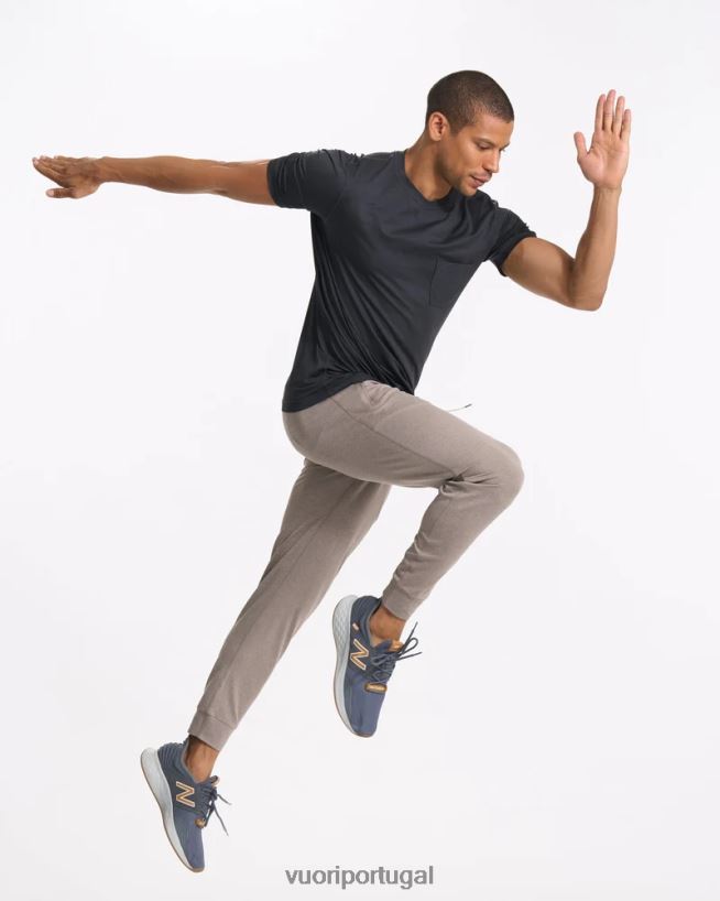 urze de nogueira jogger ponto performance homens Vuori 68NJ8J903 roupas - Image 5