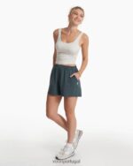 urze de pedra namorado curto mulheres Vuori 68NJ8J222 roupas - Image 6