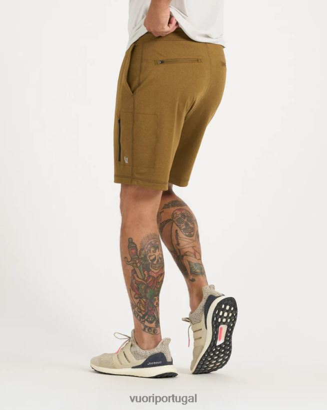 urze de tabaco apresentação de domingo curta homens Vuori 68NJ8J681 roupas - Image 4