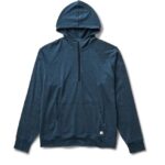 urze índigo ponto performance moletom com zíper homens Vuori 68NJ8J595 roupas