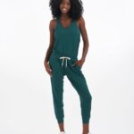 urze jade macacão luxuoso mulheres Vuori 68NJ8J360 roupas